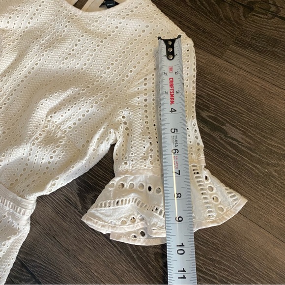 Banana republic white eyelet mini dress - Picture 5 of 6